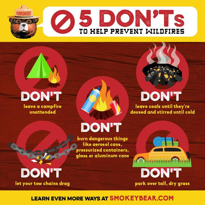 Read more about the article Important steps you can take to help prevent wildfires